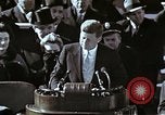 Immagine di John F Kennedy discorso inaugurale Washington DC USA, 1961, secondo 3 filmato di repertorio 65675034027