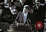 Immagine di John F Kennedy discorso inaugurale Washington DC USA, 1961, secondo 6 filmato di repertorio 65675034027