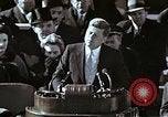 Immagine di John F Kennedy discorso inaugurale Washington DC USA, 1961, secondo 7 filmato di repertorio 65675034027