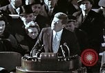 Immagine di John F Kennedy discorso inaugurale Washington DC USA, 1961, secondo 10 filmato di repertorio 65675034027