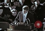Immagine di John F Kennedy discorso inaugurale Washington DC USA, 1961, secondo 11 filmato di repertorio 65675034027