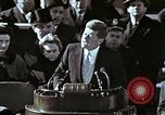 Immagine di John F Kennedy discorso inaugurale Washington DC USA, 1961, secondo 13 filmato di repertorio 65675034027