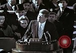Immagine di John F Kennedy discorso inaugurale Washington DC USA, 1961, secondo 14 filmato di repertorio 65675034027