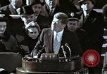 Immagine di John F Kennedy discorso inaugurale Washington DC USA, 1961, secondo 15 filmato di repertorio 65675034027