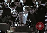 Immagine di John F Kennedy discorso inaugurale Washington DC USA, 1961, secondo 16 filmato di repertorio 65675034027
