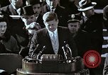 Immagine di John F Kennedy discorso inaugurale Washington DC USA, 1961, secondo 23 filmato di repertorio 65675034027