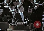 Immagine di John F Kennedy discorso inaugurale Washington DC USA, 1961, secondo 24 filmato di repertorio 65675034027