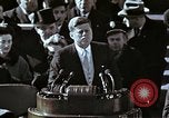 Immagine di John F Kennedy discorso inaugurale Washington DC USA, 1961, secondo 27 filmato di repertorio 65675034027
