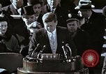 Immagine di John F Kennedy discorso inaugurale Washington DC USA, 1961, secondo 28 filmato di repertorio 65675034027