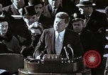 Immagine di John F Kennedy discorso inaugurale Washington DC USA, 1961, secondo 30 filmato di repertorio 65675034027