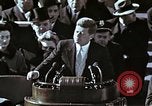 Immagine di John F Kennedy discorso inaugurale Washington DC USA, 1961, secondo 34 filmato di repertorio 65675034027