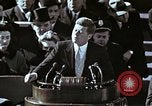 Immagine di John F Kennedy discorso inaugurale Washington DC USA, 1961, secondo 37 filmato di repertorio 65675034027