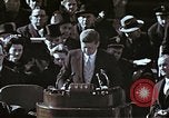 Immagine di John F Kennedy discorso inaugurale Washington DC USA, 1961, secondo 40 filmato di repertorio 65675034027