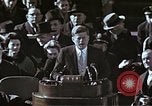 Immagine di John F Kennedy discorso inaugurale Washington DC USA, 1961, secondo 44 filmato di repertorio 65675034027