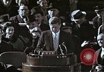 Immagine di John F Kennedy discorso inaugurale Washington DC USA, 1961, secondo 45 filmato di repertorio 65675034027