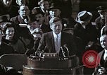 Immagine di John F Kennedy discorso inaugurale Washington DC USA, 1961, secondo 46 filmato di repertorio 65675034027
