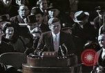 Immagine di John F Kennedy discorso inaugurale Washington DC USA, 1961, secondo 47 filmato di repertorio 65675034027