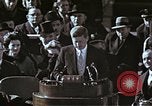 Immagine di John F Kennedy discorso inaugurale Washington DC USA, 1961, secondo 50 filmato di repertorio 65675034027