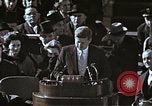 Immagine di John F Kennedy discorso inaugurale Washington DC USA, 1961, secondo 54 filmato di repertorio 65675034027