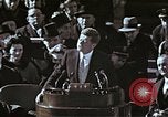 Immagine di John F Kennedy discorso inaugurale Washington DC USA, 1961, secondo 56 filmato di repertorio 65675034027