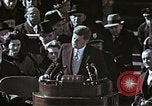 Immagine di John F Kennedy discorso inaugurale Washington DC USA, 1961, secondo 58 filmato di repertorio 65675034027