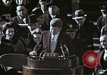 Immagine di John F Kennedy discorso inaugurale Washington DC USA, 1961, secondo 62 filmato di repertorio 65675034027