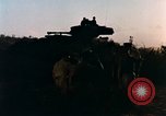 Image of NATO tanks moving backward on a hilltop Paris France, 1961, second 3 stock footage video 65675034033