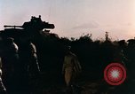 Image of NATO tanks moving backward on a hilltop Paris France, 1961, second 8 stock footage video 65675034033
