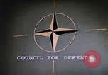 Image of NATO tanks moving backward on a hilltop Paris France, 1961, second 53 stock footage video 65675034033