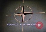 Image of NATO tanks moving backward on a hilltop Paris France, 1961, second 54 stock footage video 65675034033