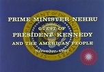 Image of President Kennedy and Indian PM Jawaharlal Nehru Newport Rhode Island USA, 1961, second 21 stock footage video 65675034034