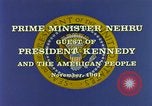 Image of President Kennedy and Indian PM Jawaharlal Nehru Newport Rhode Island USA, 1961, second 27 stock footage video 65675034034