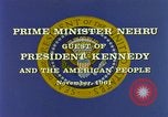 Image of President Kennedy and Indian PM Jawaharlal Nehru Newport Rhode Island USA, 1961, second 28 stock footage video 65675034034
