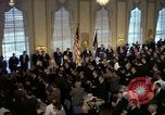 Image of Indian PM Jawaharlal Nehru addresses National Press Club Washington DC USA, 1961, second 10 stock footage video 65675034036