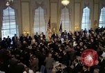 Image of Indian PM Jawaharlal Nehru addresses National Press Club Washington DC USA, 1961, second 15 stock footage video 65675034036