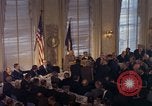 Image of Indian PM Jawaharlal Nehru addresses National Press Club Washington DC USA, 1961, second 26 stock footage video 65675034036