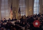Image of Indian PM Jawaharlal Nehru addresses National Press Club Washington DC USA, 1961, second 38 stock footage video 65675034036