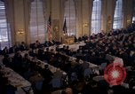 Image of Indian PM Jawaharlal Nehru addresses National Press Club Washington DC USA, 1961, second 44 stock footage video 65675034036