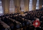 Image of Indian PM Jawaharlal Nehru addresses National Press Club Washington DC USA, 1961, second 46 stock footage video 65675034036