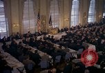Image of Indian PM Jawaharlal Nehru addresses National Press Club Washington DC USA, 1961, second 50 stock footage video 65675034036