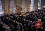 Image of Indian PM Jawaharlal Nehru addresses National Press Club Washington DC USA, 1961, second 52 stock footage video 65675034036