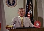 Image of US President John F Kennedy's address Washington DC USA, 1963, second 51 stock footage video 65675034037