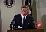 Image of US President John F Kennedy's address Washington DC USA, 1963, second 61 stock footage video 65675034037