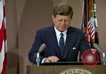Image of President Kennedy's speech after Europe visit Washington DC USA, 1963, second 20 stock footage video 65675034038