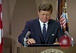 Image of President Kennedy's speech after Europe visit Washington DC USA, 1963, second 21 stock footage video 65675034038