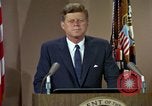 Image of President Kennedy's speech after Europe visit Washington DC USA, 1963, second 26 stock footage video 65675034038
