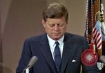 Image of President Kennedy's speech after Europe visit Washington DC USA, 1963, second 32 stock footage video 65675034038