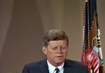 Image of President Kennedy's speech after Europe visit Washington DC USA, 1963, second 47 stock footage video 65675034038