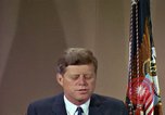 Image of President Kennedy's speech after Europe visit Washington DC USA, 1963, second 52 stock footage video 65675034038
