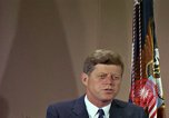 Image of President Kennedy's speech after Europe visit Washington DC USA, 1963, second 54 stock footage video 65675034038